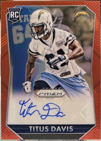 Titus Davis [Red Prizm] #RS-TD