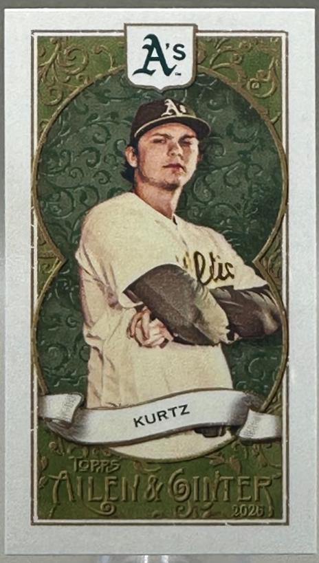 Nick Kurtz #N34-2 2026 Onit Athlete Gravity N34 Baseball