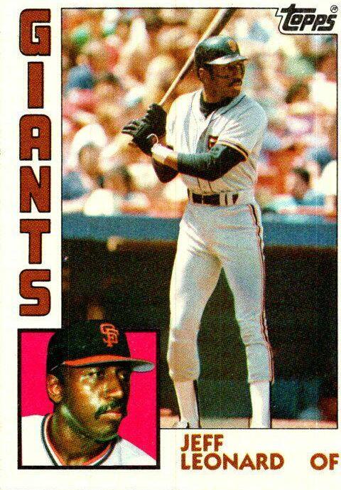 Jeff Leonard (1984 Topps)