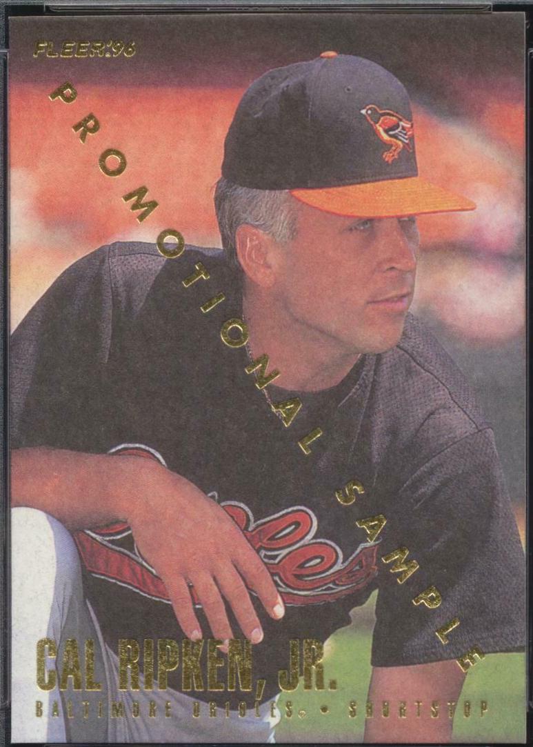 Cal Ripken Jr. #20 Baseball Cards 1996 Fleer
