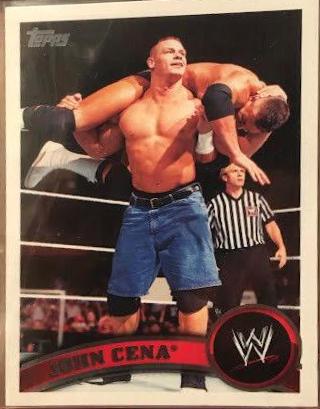 John Cena #1 Wrestling Cards 2011 Topps WWE