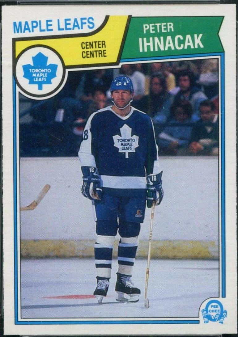 Peter Inhacak #334 Hockey Cards 1983 O-Pee-Chee