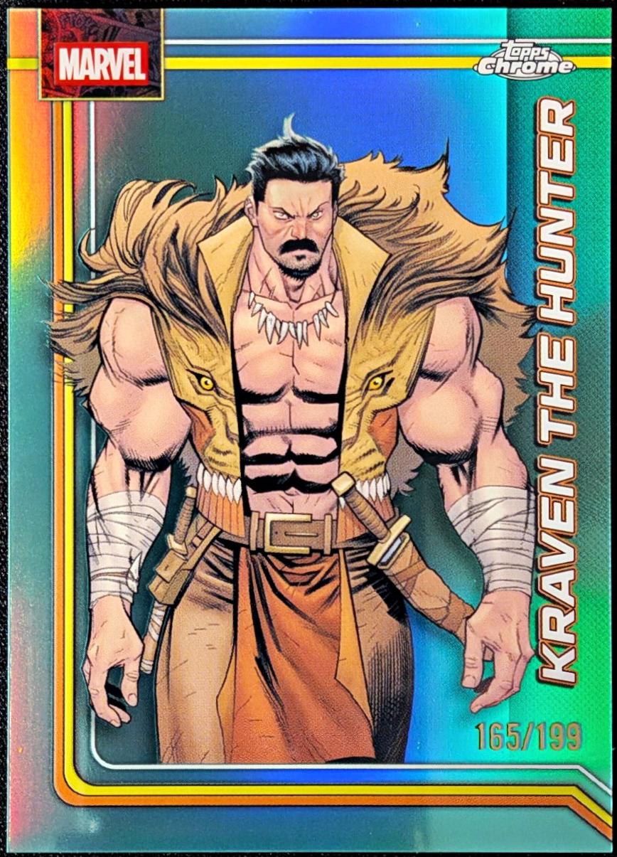 Kraven the Hunter Aqua Refractor