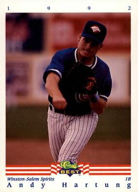 Andy Hartung #430 1992 Classic Best Baseball