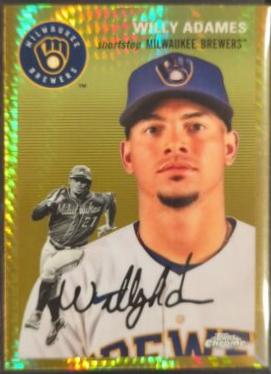 Willy Adames [Gold Prism Refractor] #283