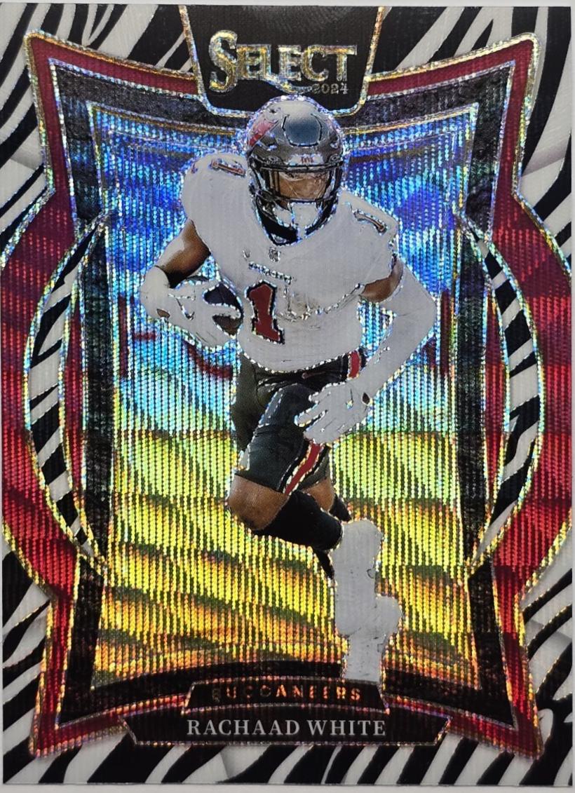 Rachaad White [Zebra Prizm] #88 Prices | 2024 Panini Select | Football ...