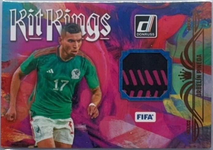 Orbelin Pineda #KK-OP Soccer Cards 2024 Panini Donruss Kit Kings