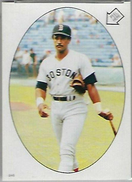 Jim Rice #246 1986 Topps Stickers Baseball