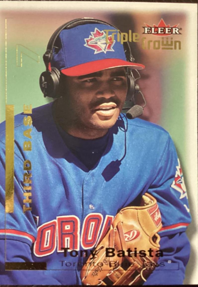 Tony Batista #23 Baseball Cards 2001 Fleer Triple Crown