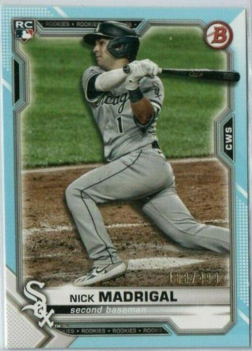 Nick Madrigal [Blue] #77