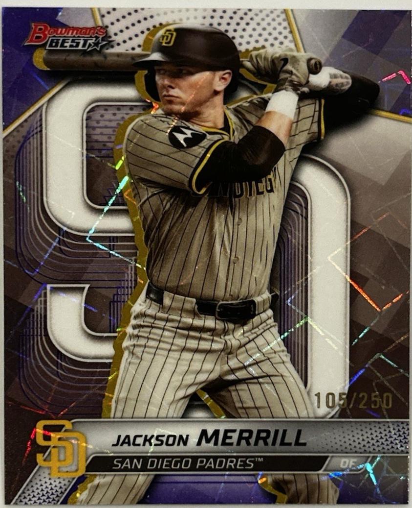 Jackson Merrill [Purple Lazer Refractor] #17