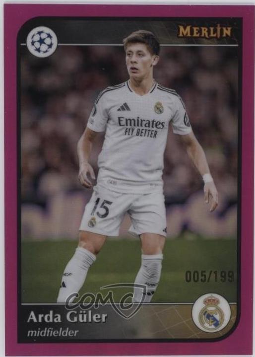 Arda Guler [Pink Refractor] #40