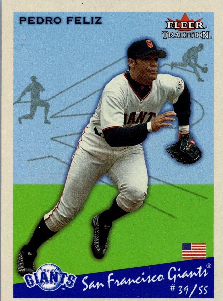 Pedro Feliz #249 Baseball Cards 2002 Fleer Tradition