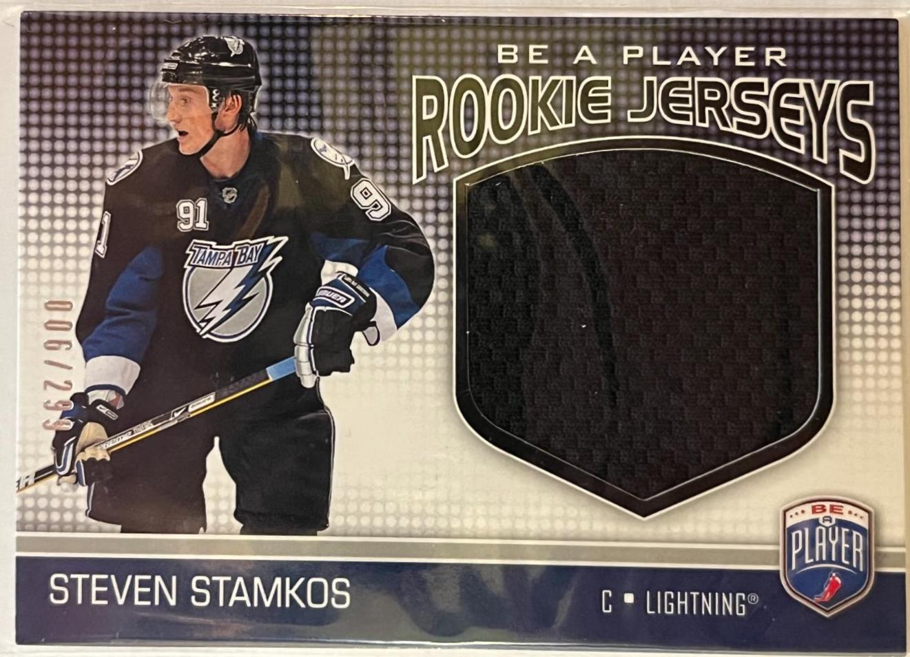 Steven Stamkos #RJ-SS Hockey Cards 2008 Upper Deck Be A Player Rookie Jerseys