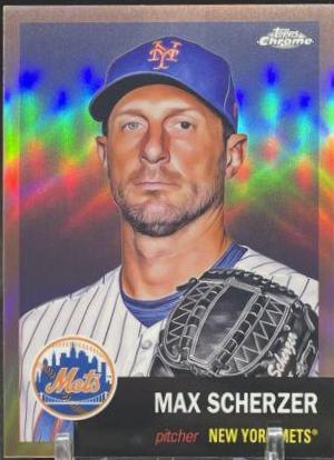 Max Scherzer [Rose Gold Refractor] #423