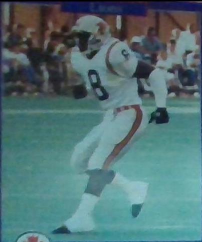 Ken Pettway #181 1991 Jogo Cfl Football