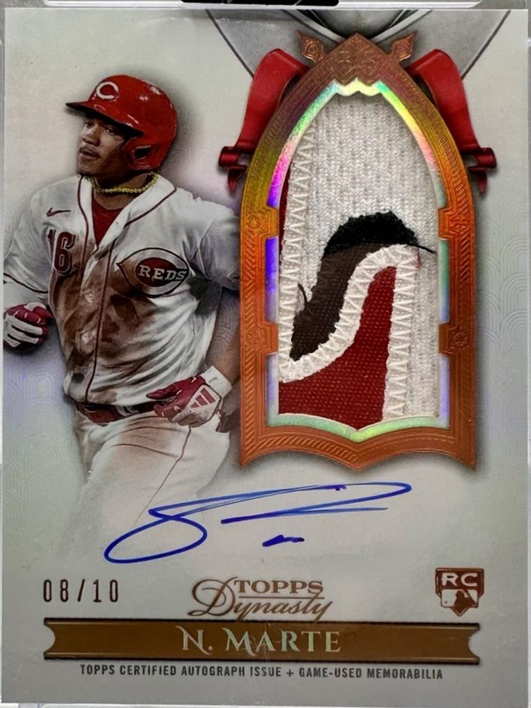 Noelvi Marte #DAPB-NM2 2024 Topps Dynasty Baseball