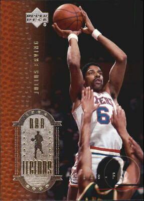 Julius Erving #6 Basketball Cards 2000 Upper Deck Century Legends