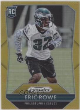 Eric Rowe [Gold Prizm] #238