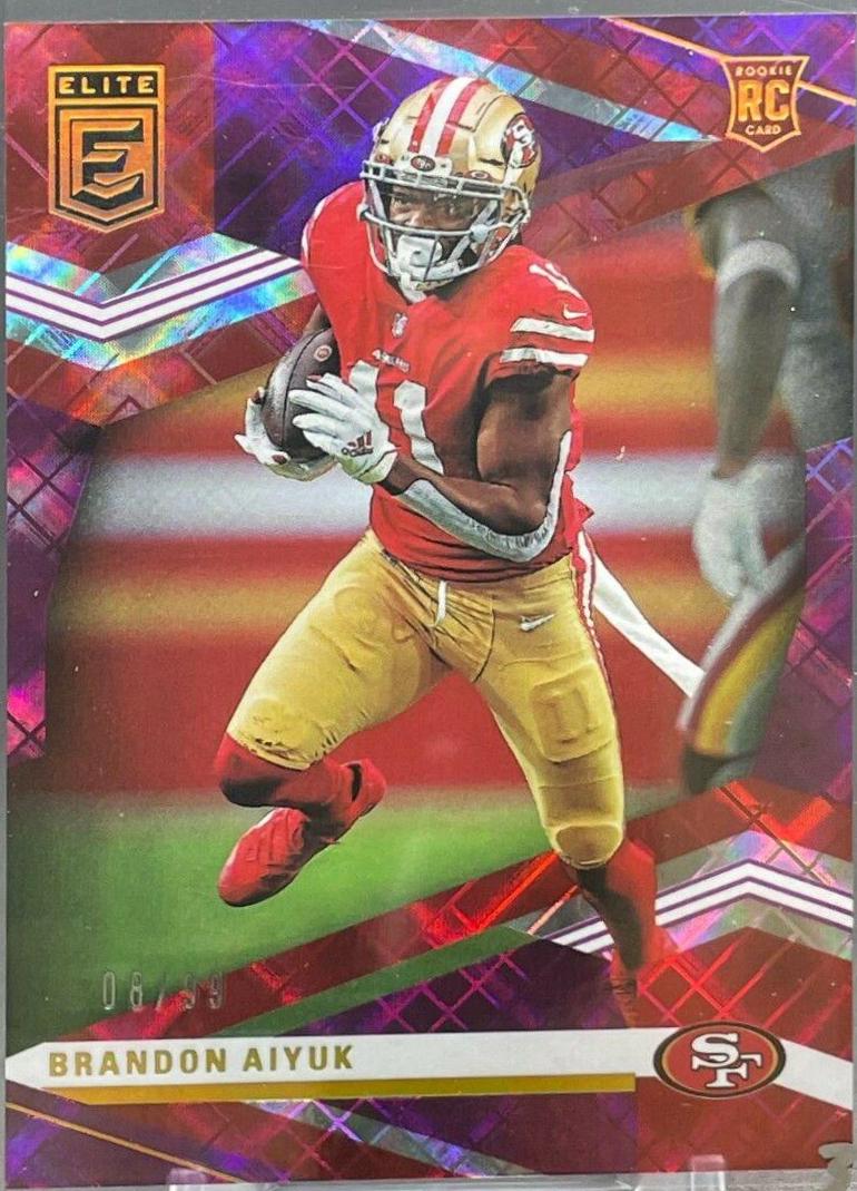 Brandon Aiyuk #219 Football Cards 2020 Panini Chronicles Elite Update