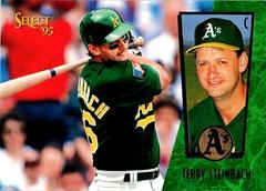 Terry Steinbach #66 Baseball Cards 1995 Select Prices
