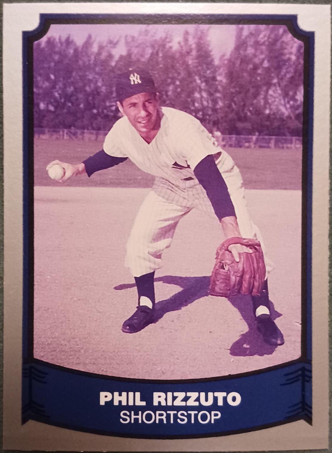 Phil Rizzuto #10 Baseball Cards 1989 Pacific Legends
