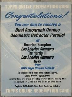 Tre Harris III / Omarion Hampton