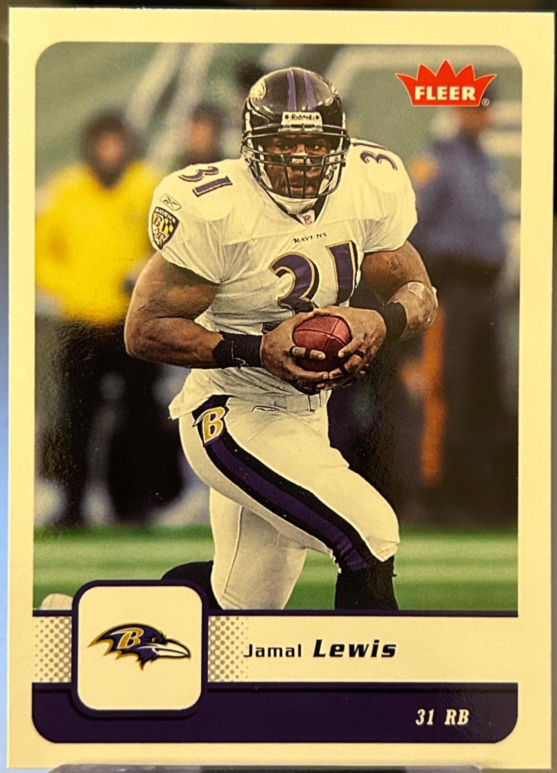 Jamal Lewis #7 Football Cards 2006 Fleer