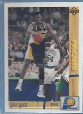 DALE DAVIS #409 Basketball Cards 1992 Upper Deck