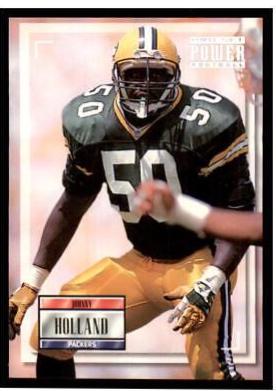 Johnny Holland #50 1993 Pro Set Power Football