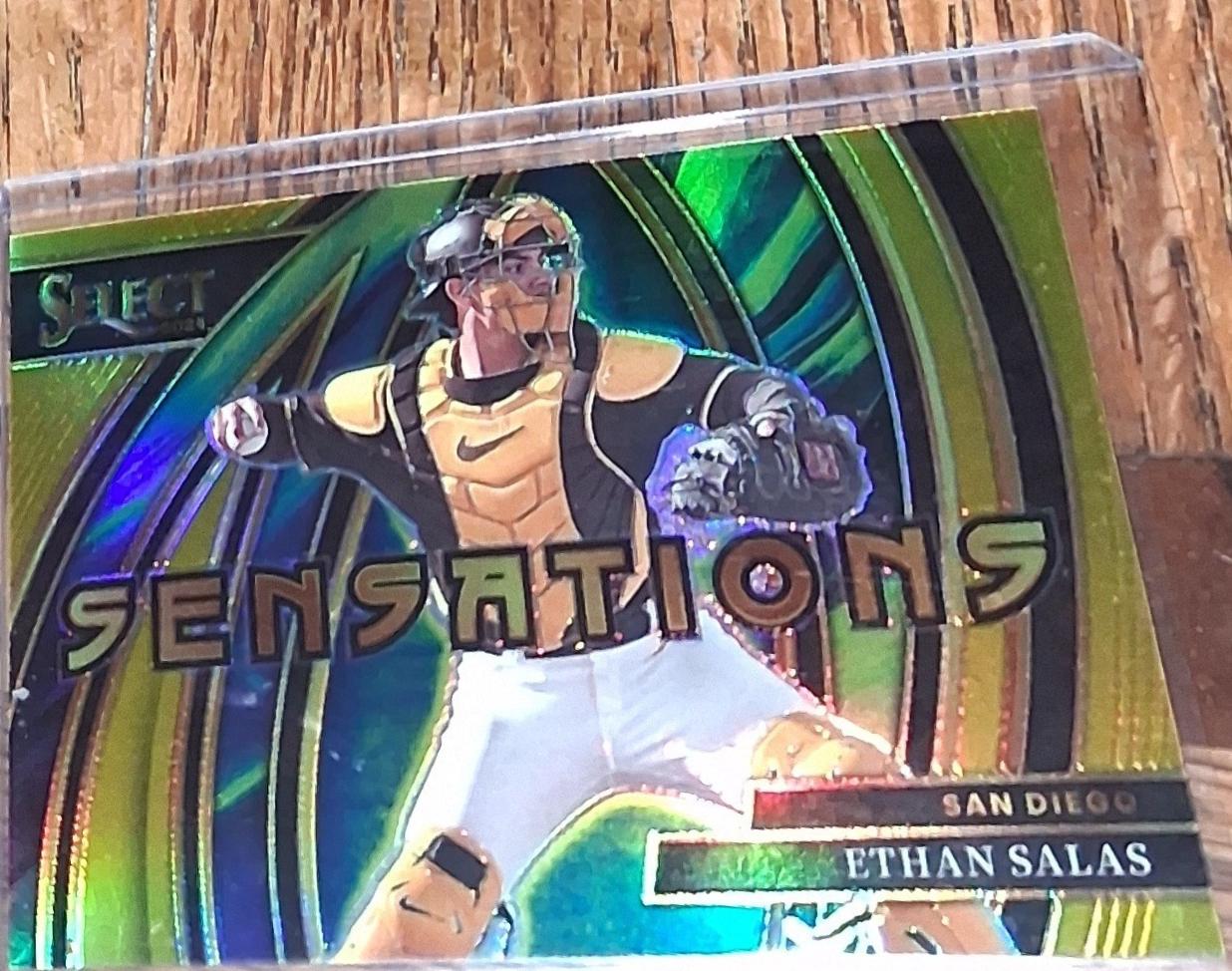 Ethan Salas [Gold Prizm] #8