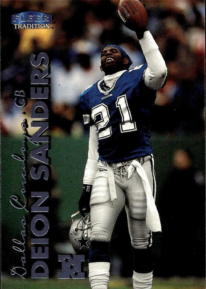 Deion Sanders #228 1999 Fleer Tradition Football