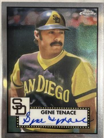 Gene Tenace #PA-GTE 2021 Topps Chrome Platinum Anniversary Baseball Autographs