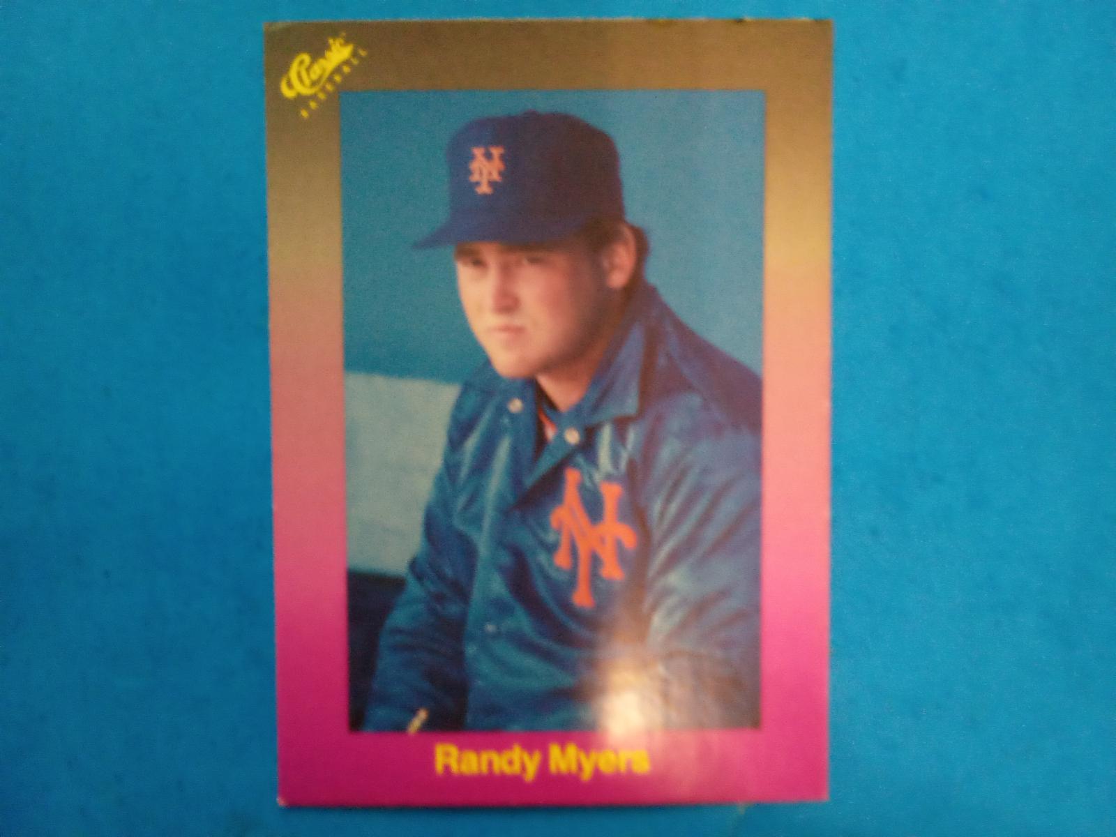 Randy Myers #197 1989 Classic Baseball