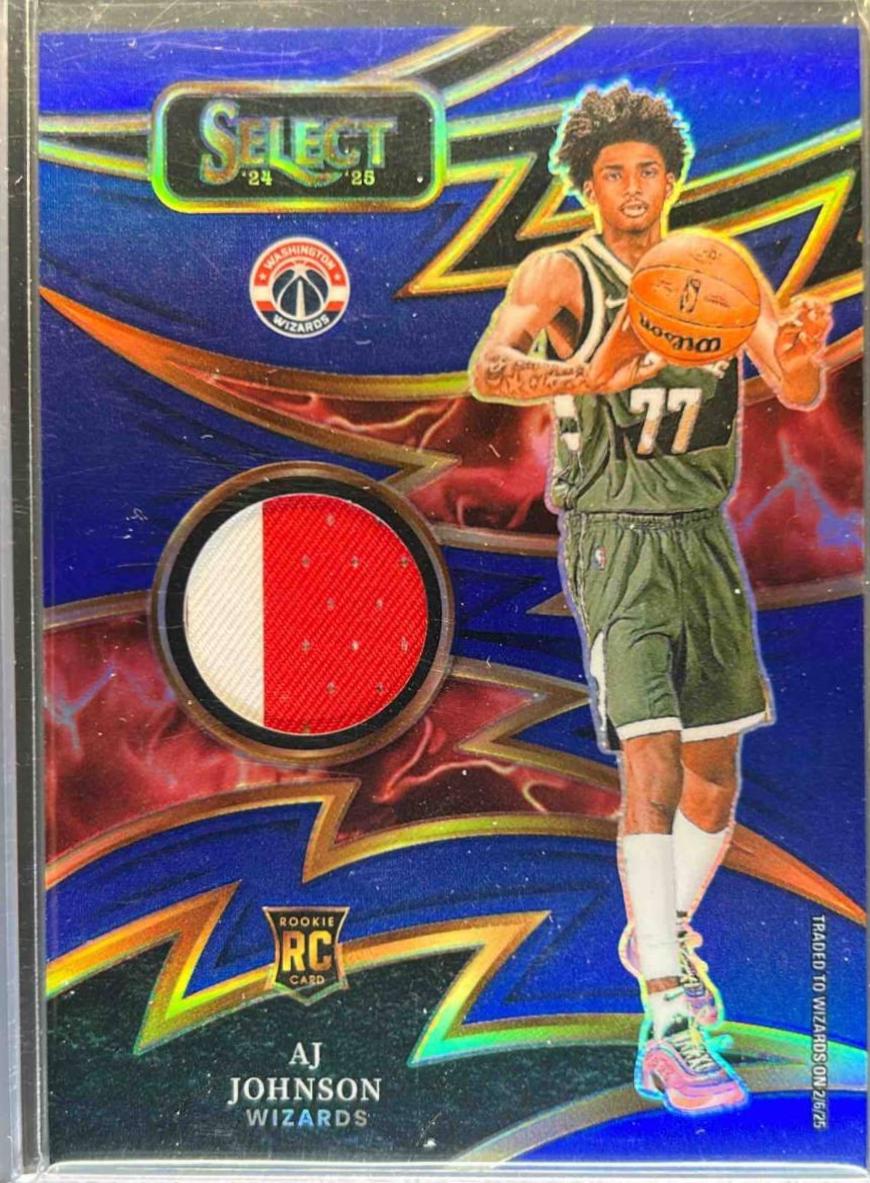 AJ Johnson [Blue Prizm] #7