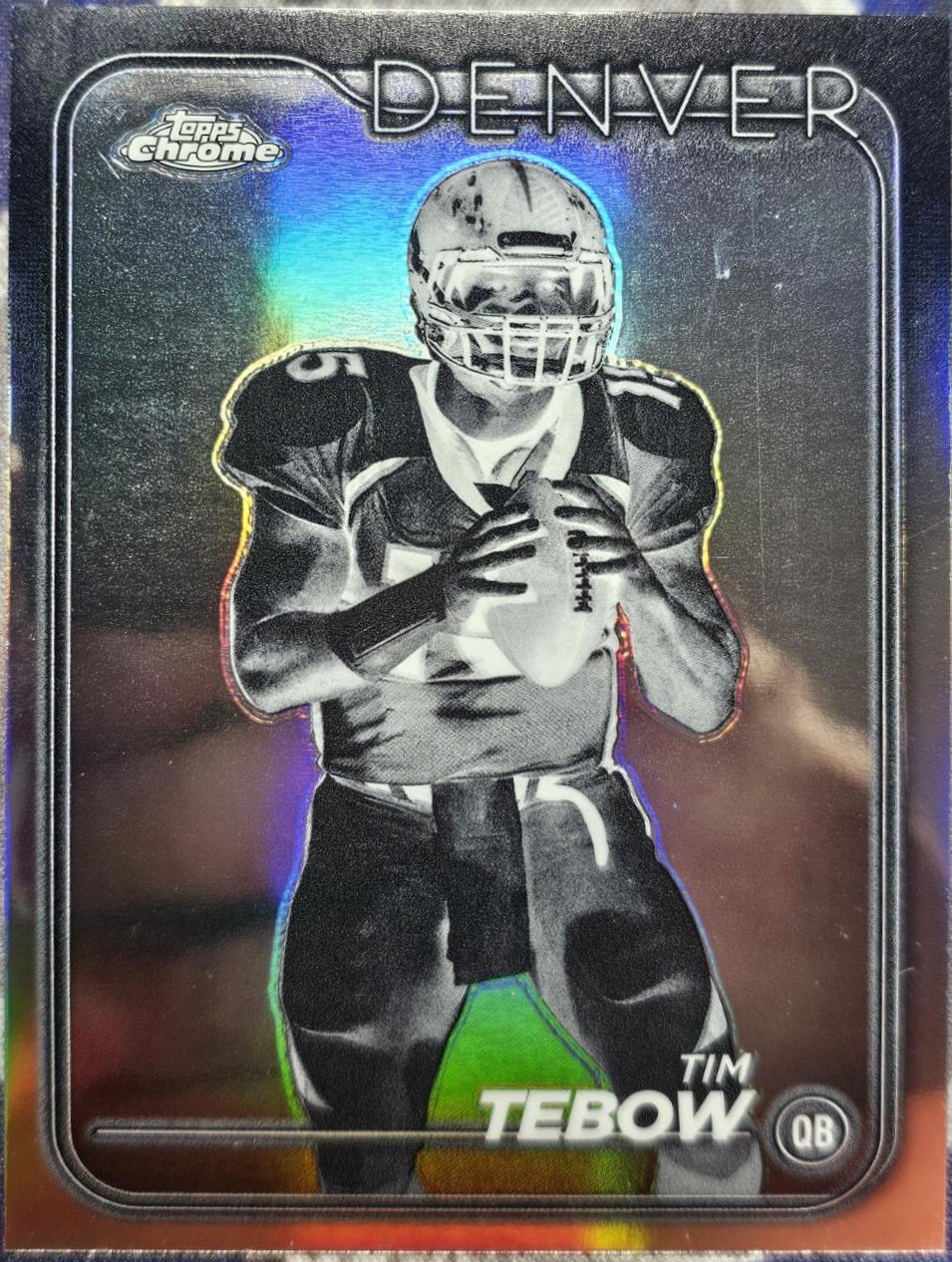 Tim Tebow [Negative Refractor] #66