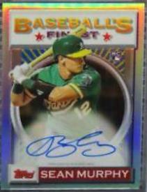 Sean Murphy #SM 2020 Topps Finest Flashbacks Autographs Baseball