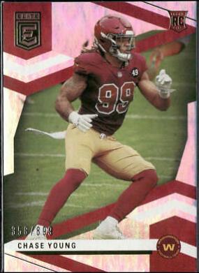 Chase Young #207 Football Cards 2020 Panini Chronicles Elite Update