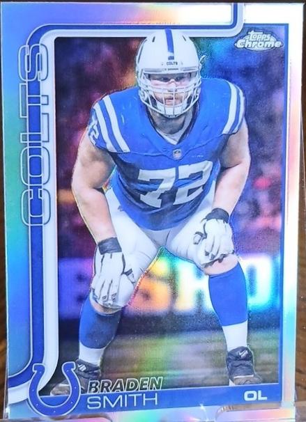 Braden Smith [Football Leather Refractor] #134