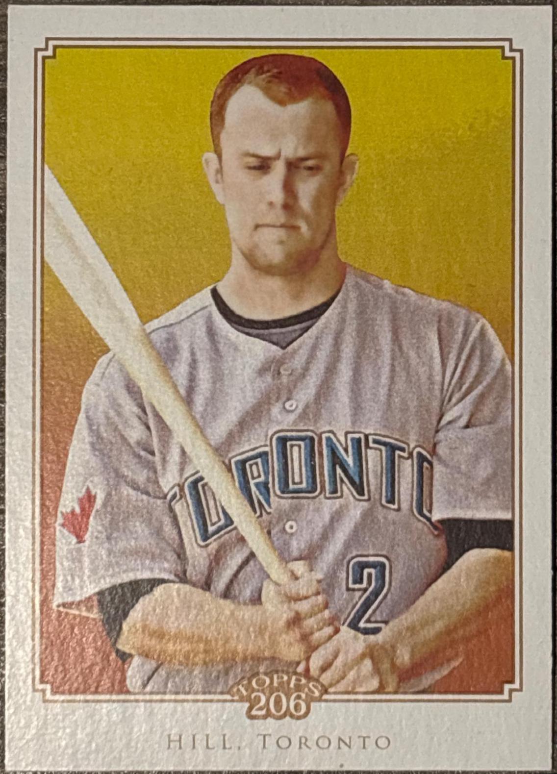 Aaron Hill #65 2010 Topps 206 Baseball