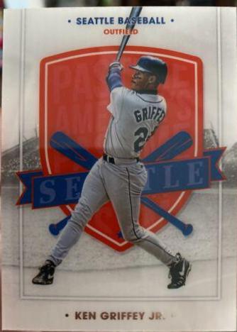 Ken Griffey Jr. #89 Baseball Cards 2021 Panini Chronicles America's Pastime