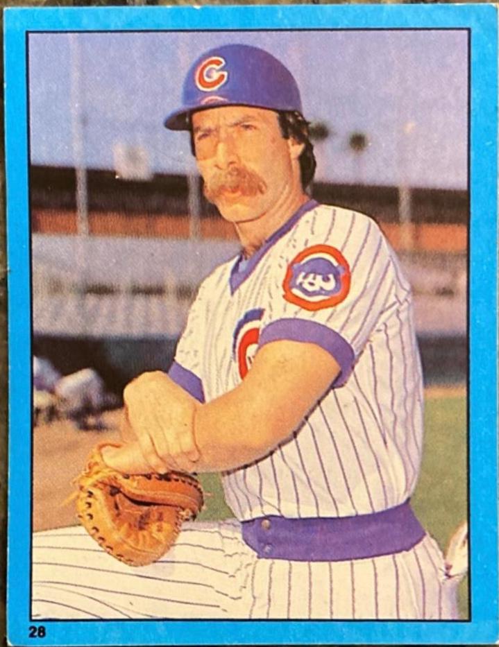 Tim Blackwell #28 Baseball Cards 1982 Topps Stickers