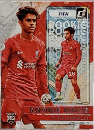 Fabio Carvalho #12 2022 Panini Donruss Rookie Kings Soccer