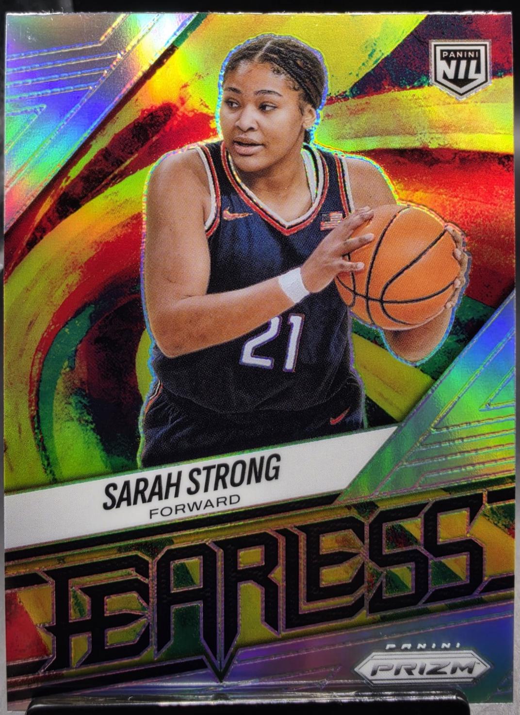 Sarah Strong #22 2025-26 Panini Prizm Basketball Fearless
