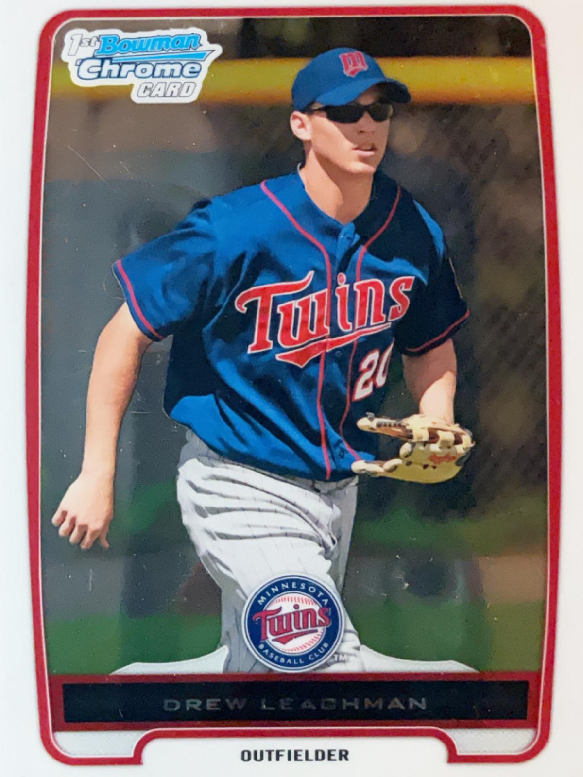 Drew Leachman #BCP123 2012 Bowman Chrome Baseball Prospects