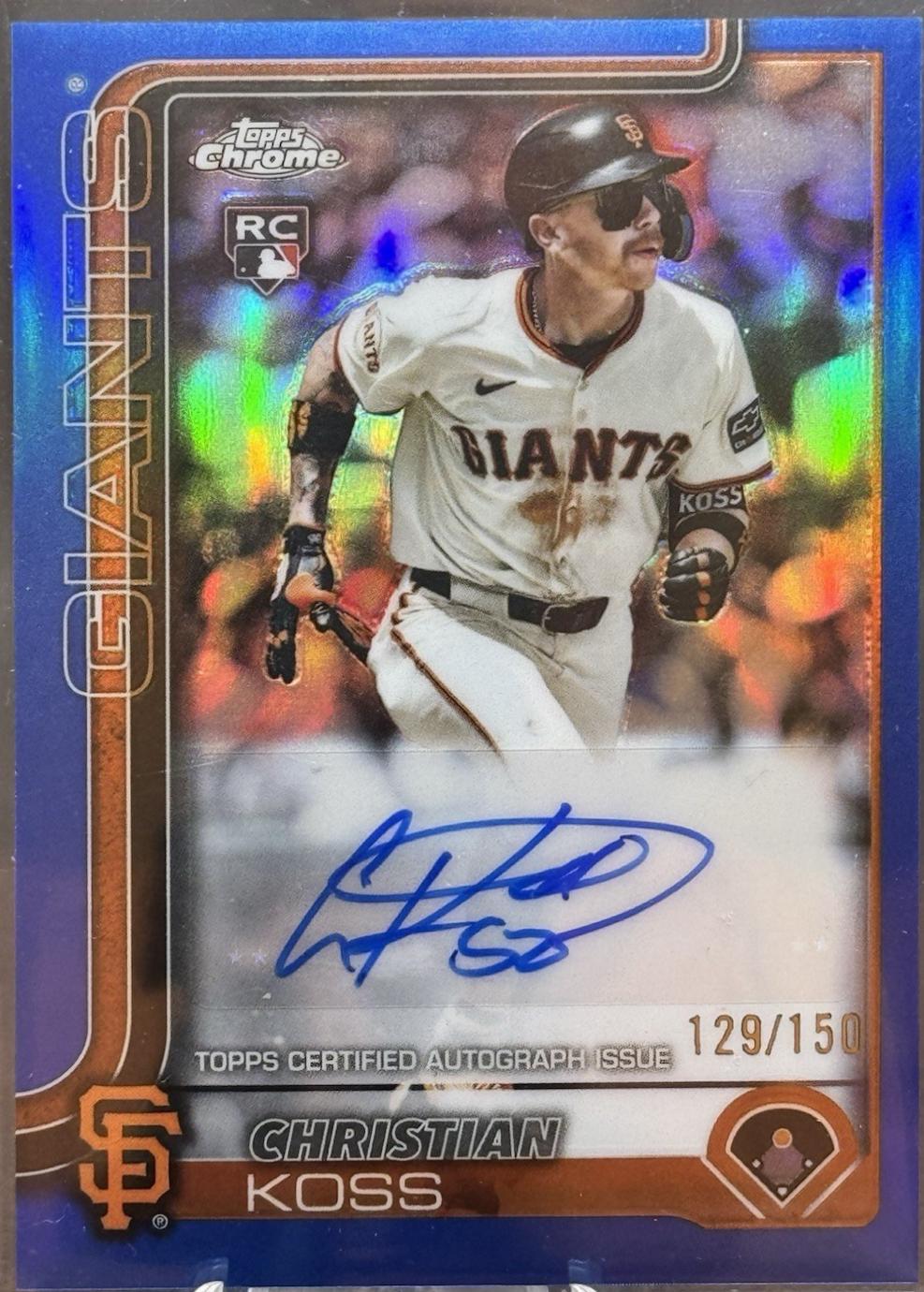 Christian Koss [Blue Refractor] #AC-CK
