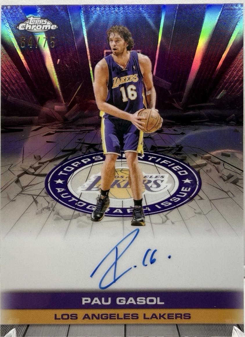 2025 Pau Gasol [Refractor Purple] #TAU-PG