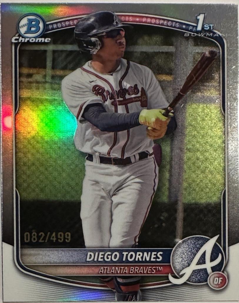 2025 Diego Tornes [Refractor] #BCP-214