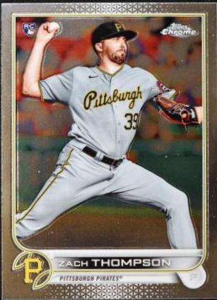 Zach Thompson #30 Baseball Cards 2022 Topps Chrome