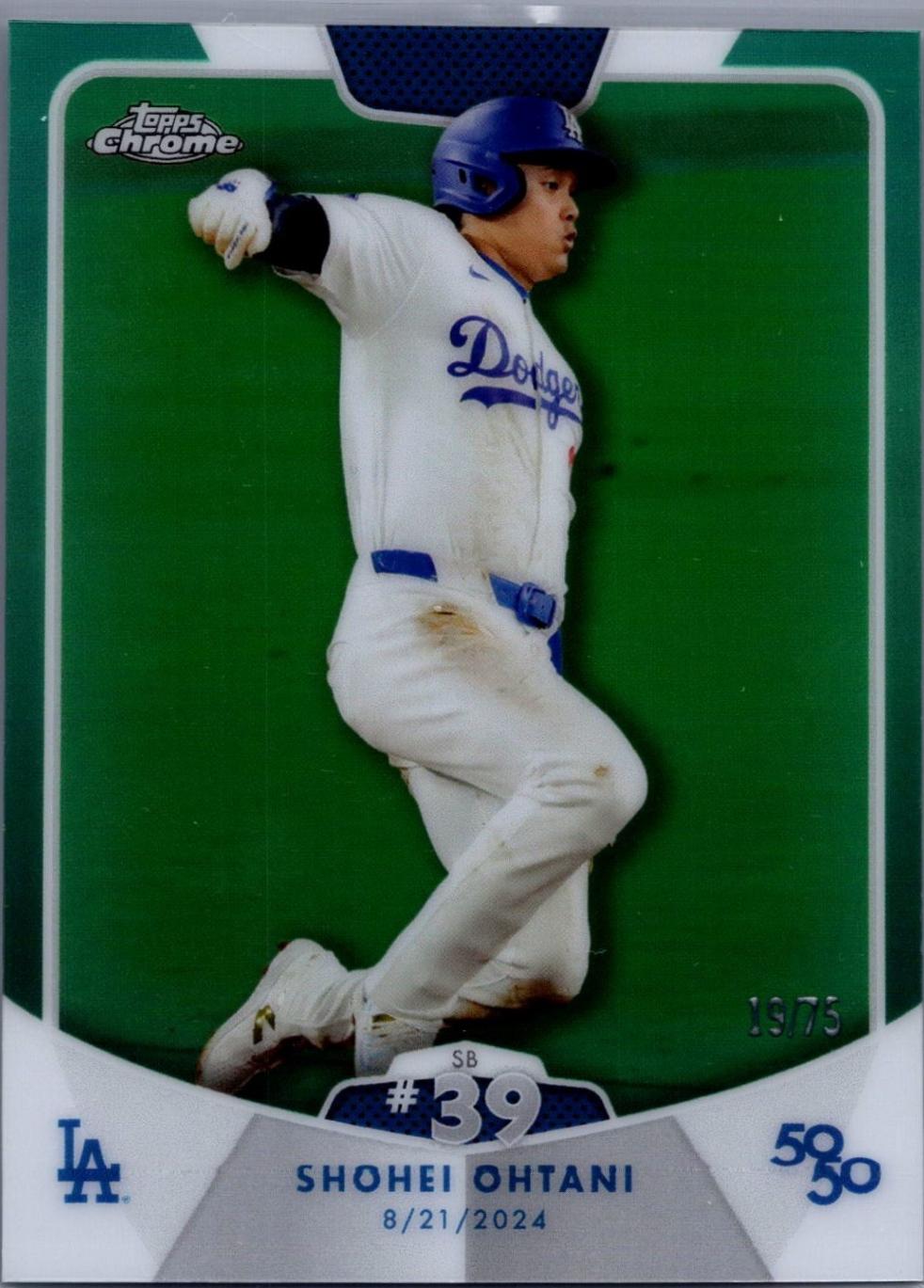 Shohei Ohtani [Aqua Refractor] #HR23